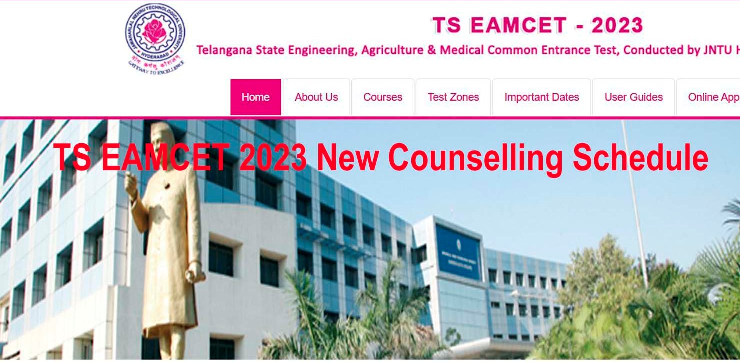 TS EAMCET 2023 New Counselling Schedule