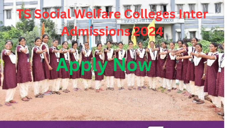 TS Social Welfare Colleges Inter Admissions 2024