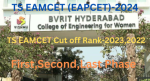BVRIT Hyderabad Cutoff EAMCET 2023,2022